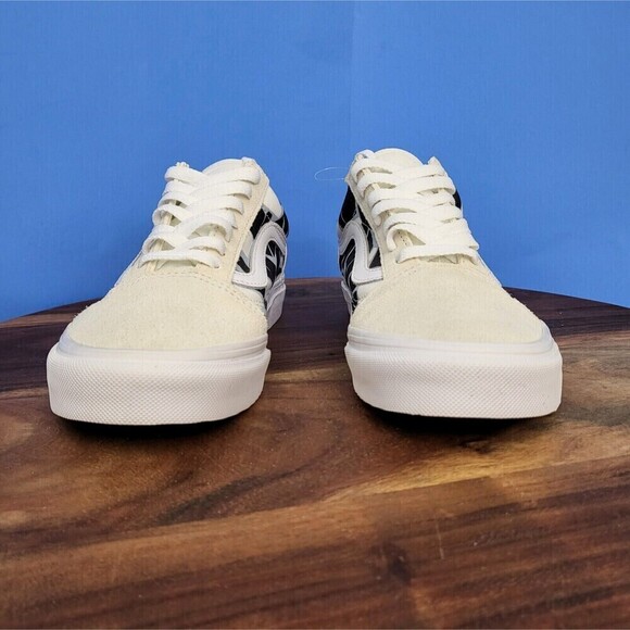 VANS Old Skool Mosaic Checkerboard Suede Canvas Multi White Women's 7 Men's 5.5 - Picture 5 of 12